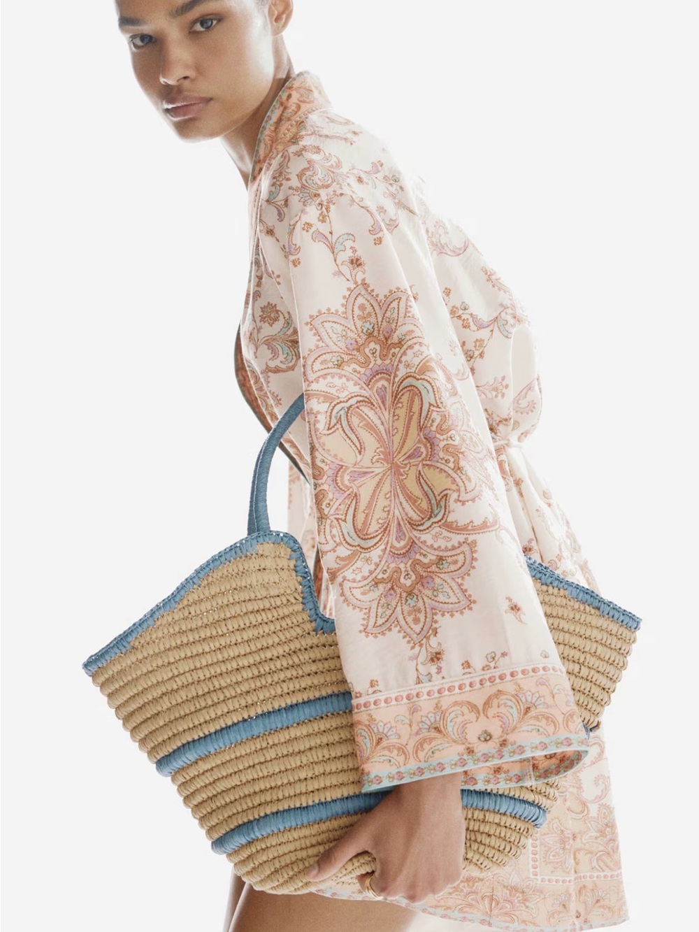 Casual Wrap Jacket -Kimono - Picture 4 of 5
